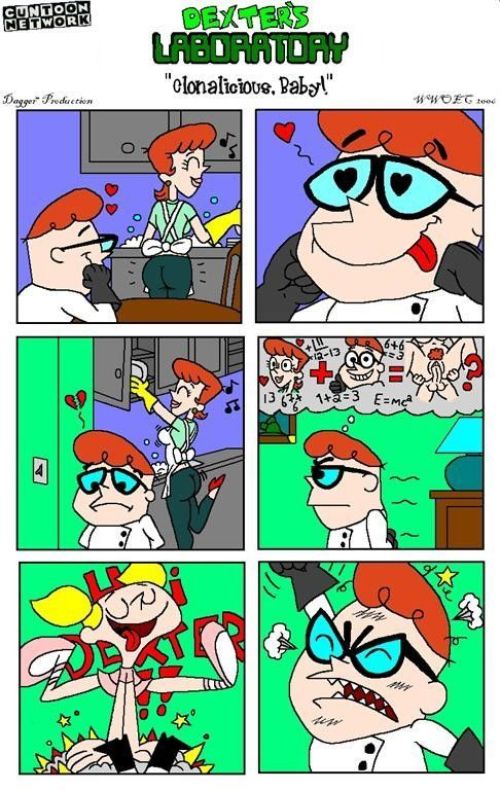 Dexter’s лаборатория clonalicious ребенок